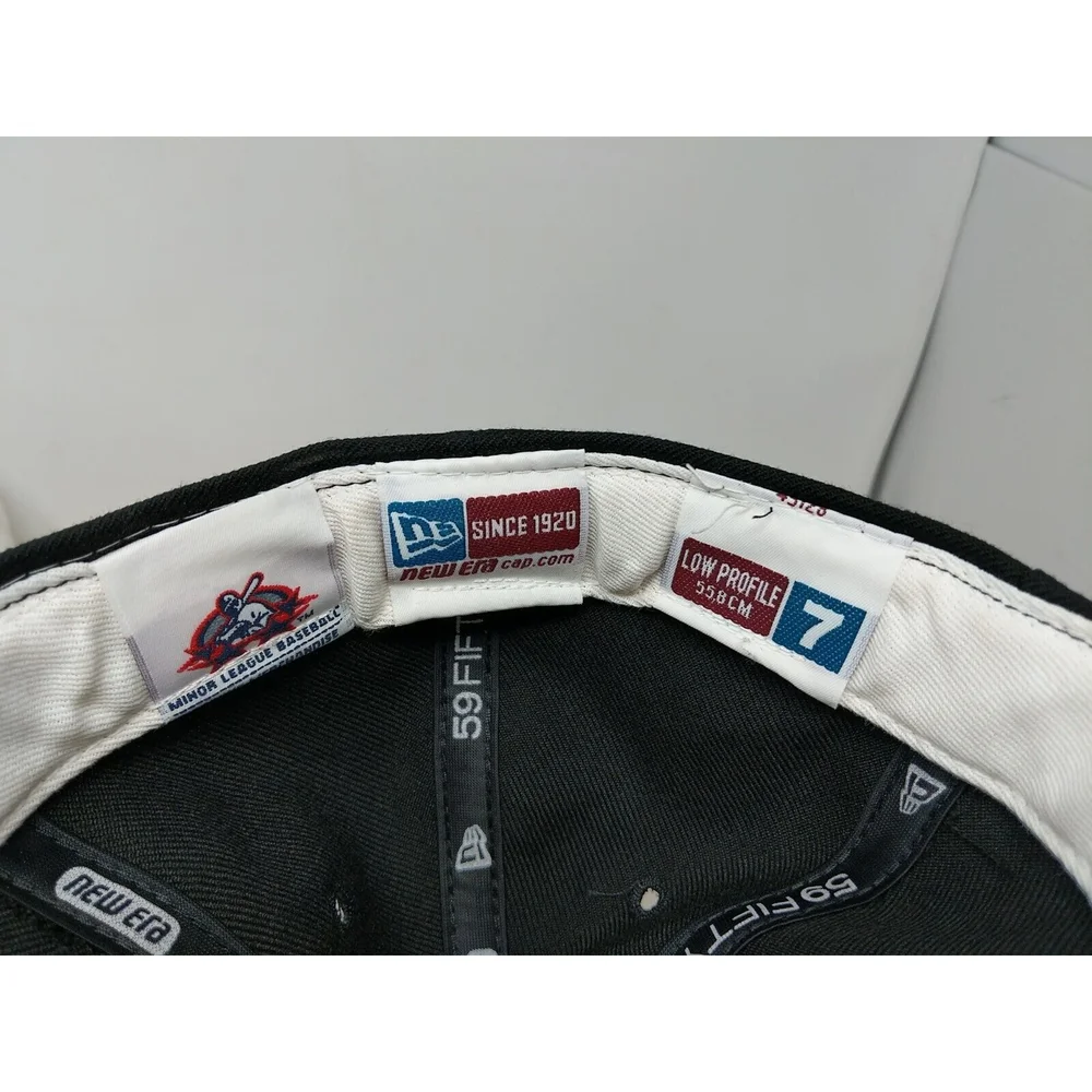 New Era Capital City Bombers Fitted Hap Cap Size 7 Small/Medium 90s USA Made VTG